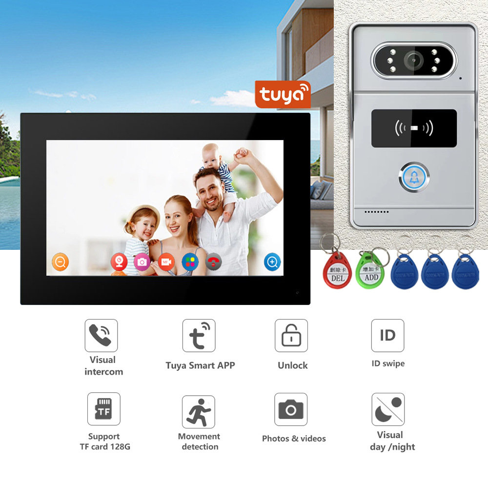 Peephole Camera Viewer - 2MP 1080P Tuya APP IR Nachtzicht