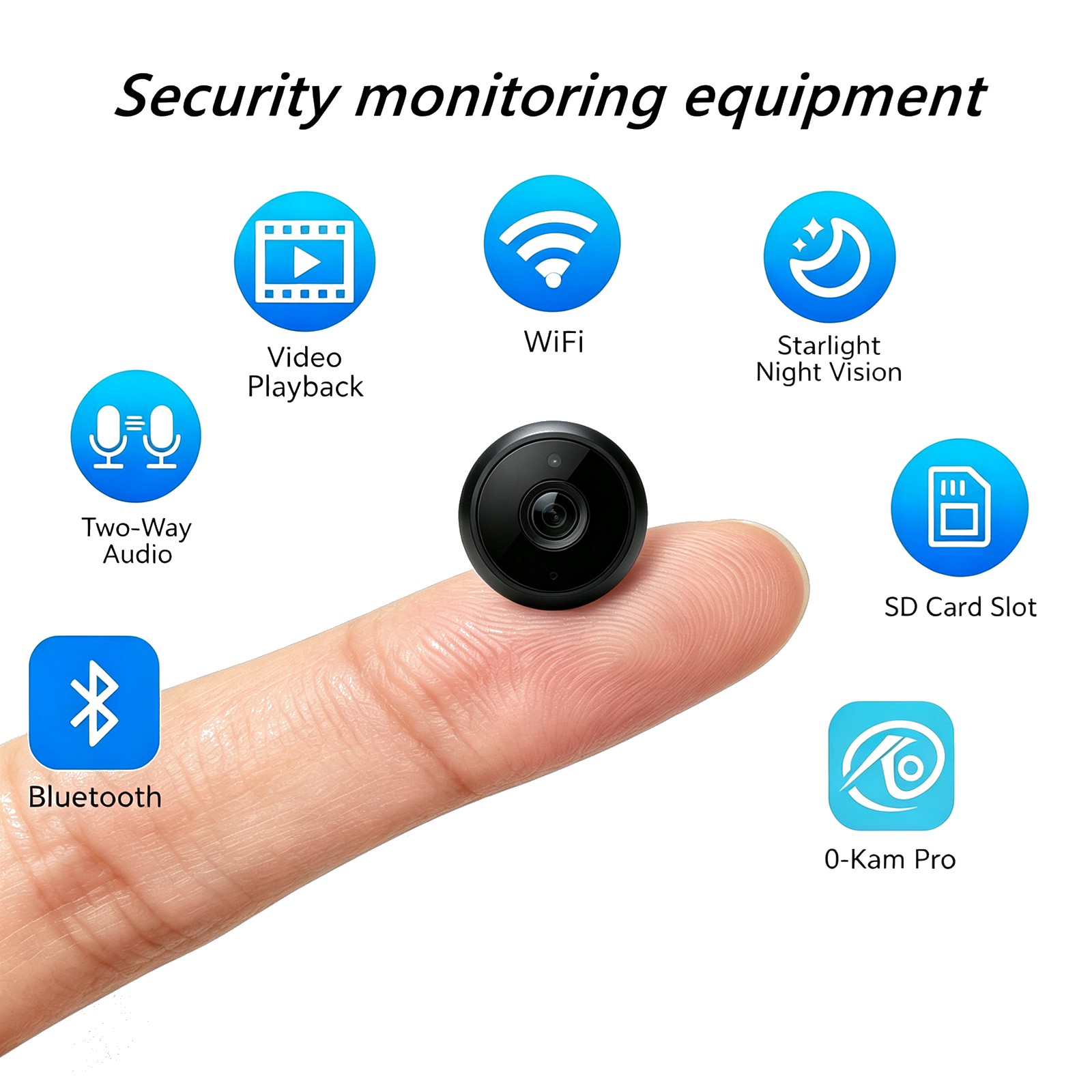 Home Security Video Cameras - BU4 Complete Home Indoor Beveiligingscamera Kit: