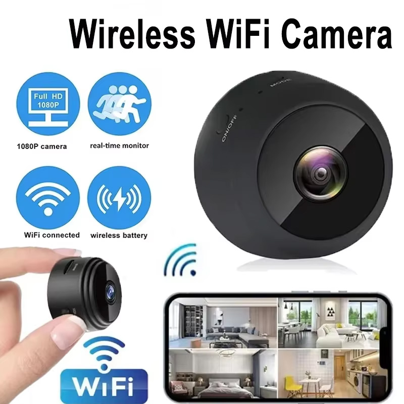 Home Security With Monitoring - Nieuwe A9 Camera Wifi 1080p HD