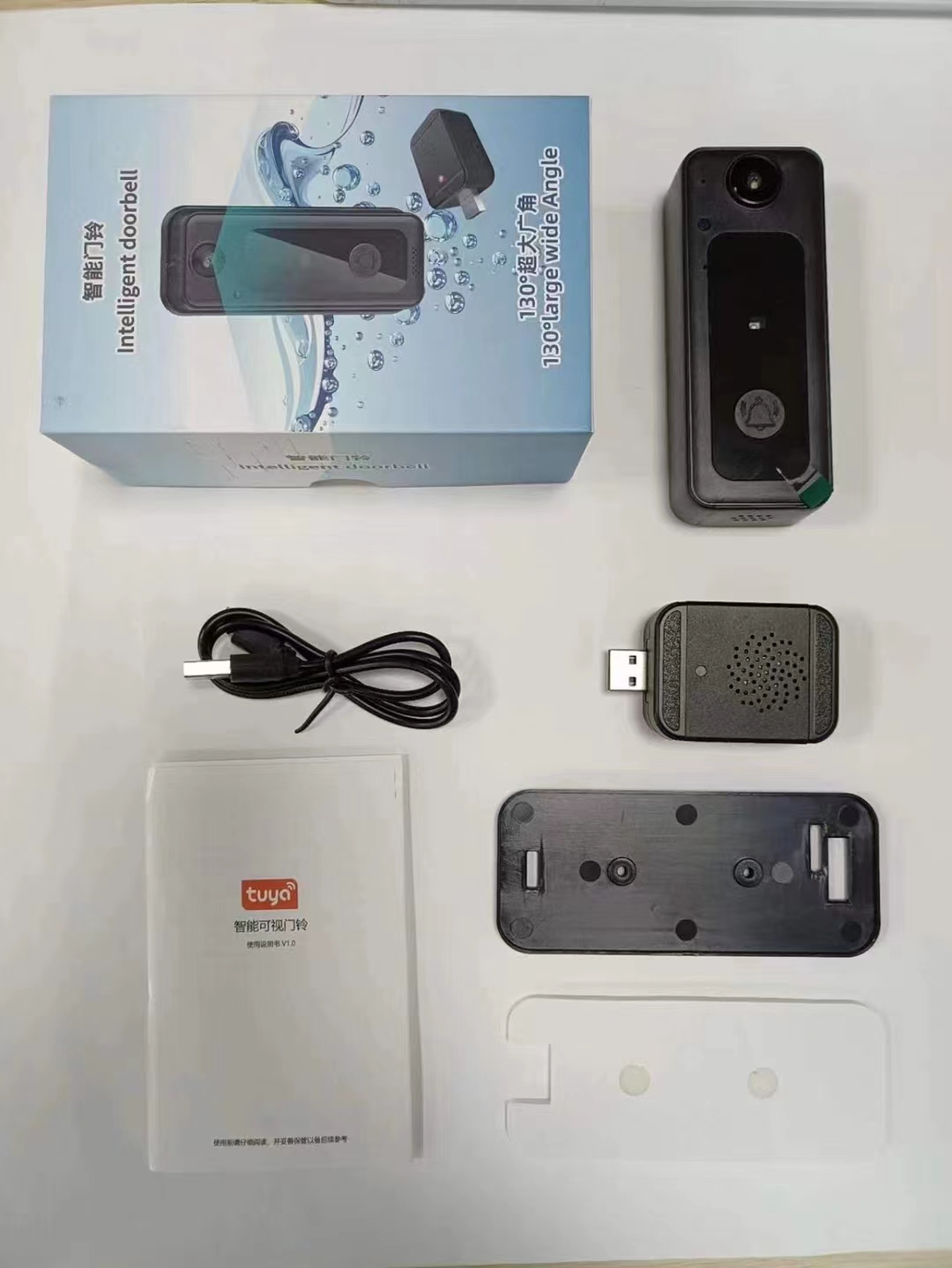 Peephole Camera Viewer - 720P Tuya APP Draadloze WIFI IP