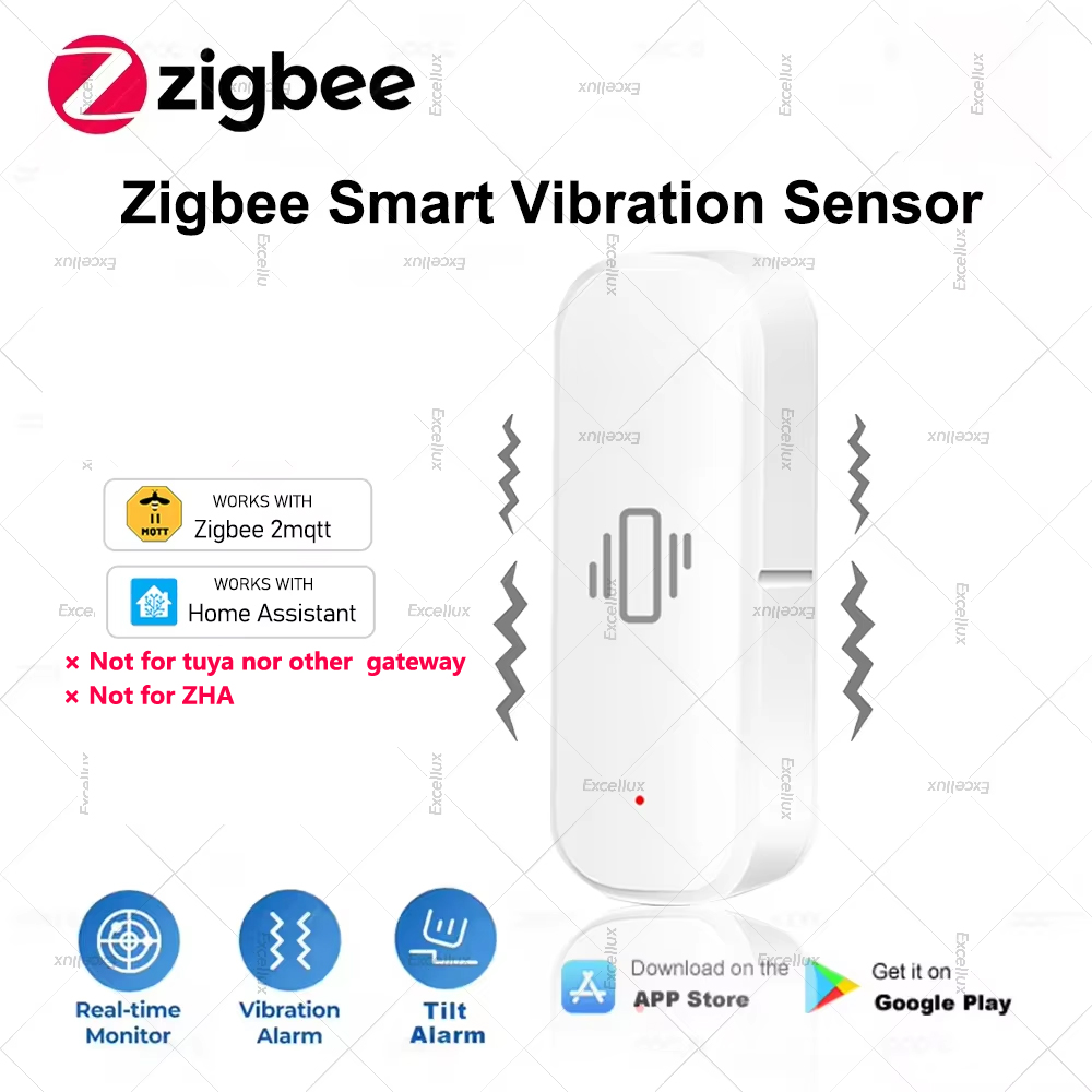 Home Security With Monitoring - Zigbee Smart Trillingssensor Home Security Bescherming