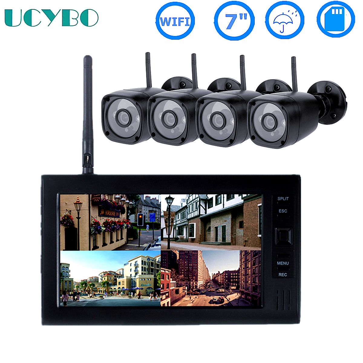 Home Security Video Cameras - 7 