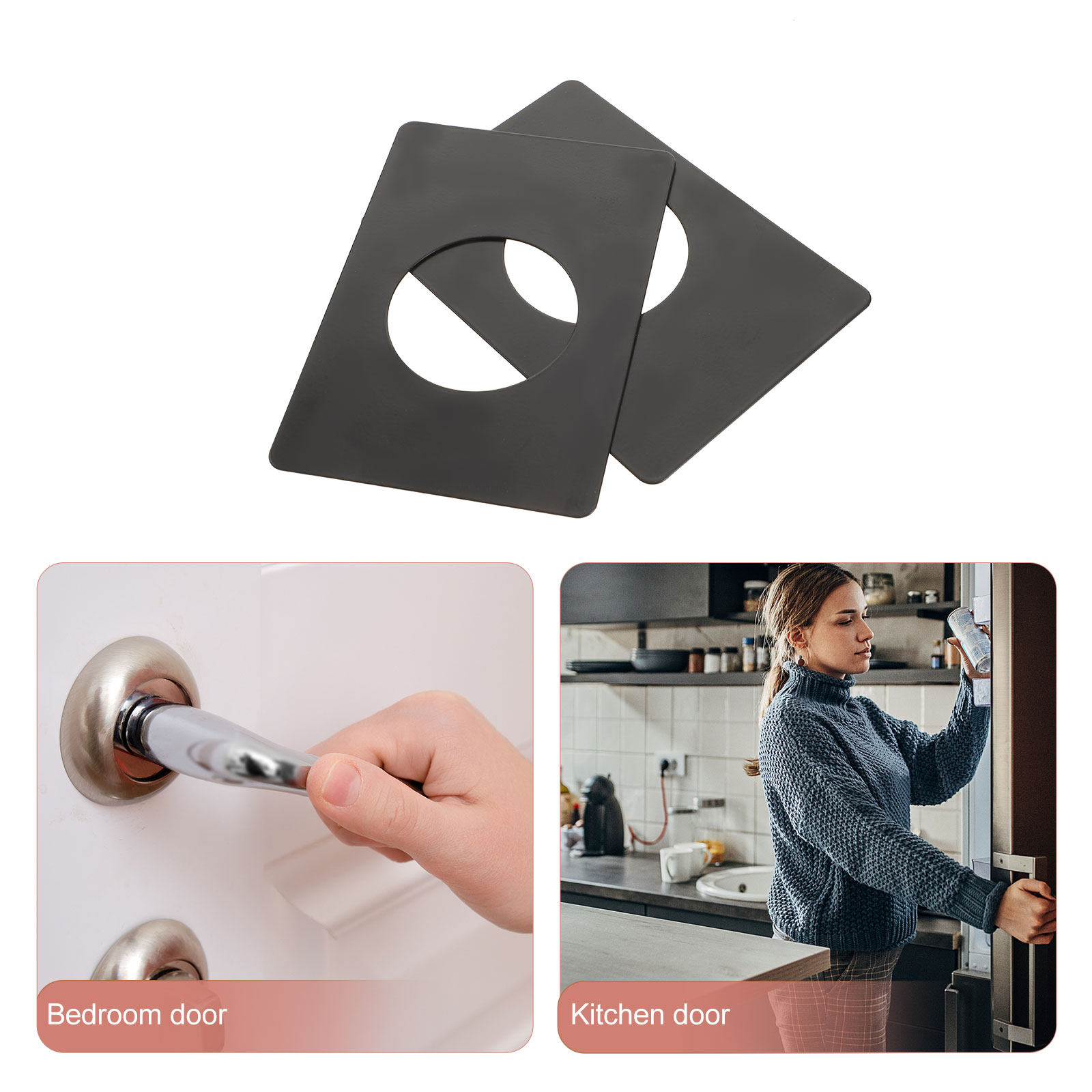 2 stuks slijtvast roestvrijsta - Door Reinforcer Kit recensie en prijs