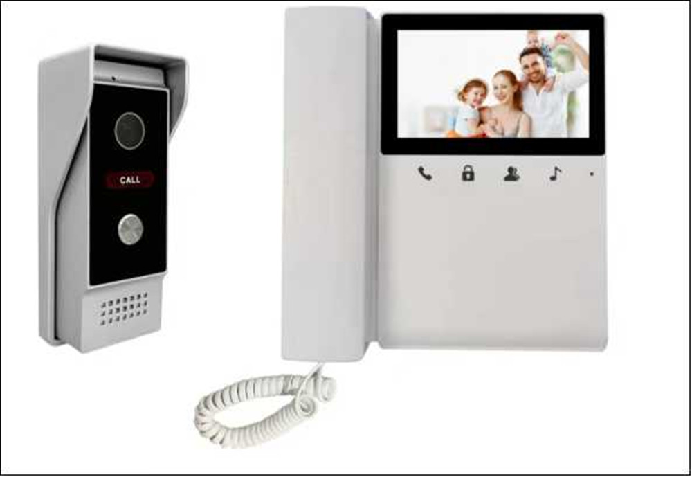 4,3 inch TFT-monitor 4-bekabel - Peephole Camera Viewer recensie en prijs