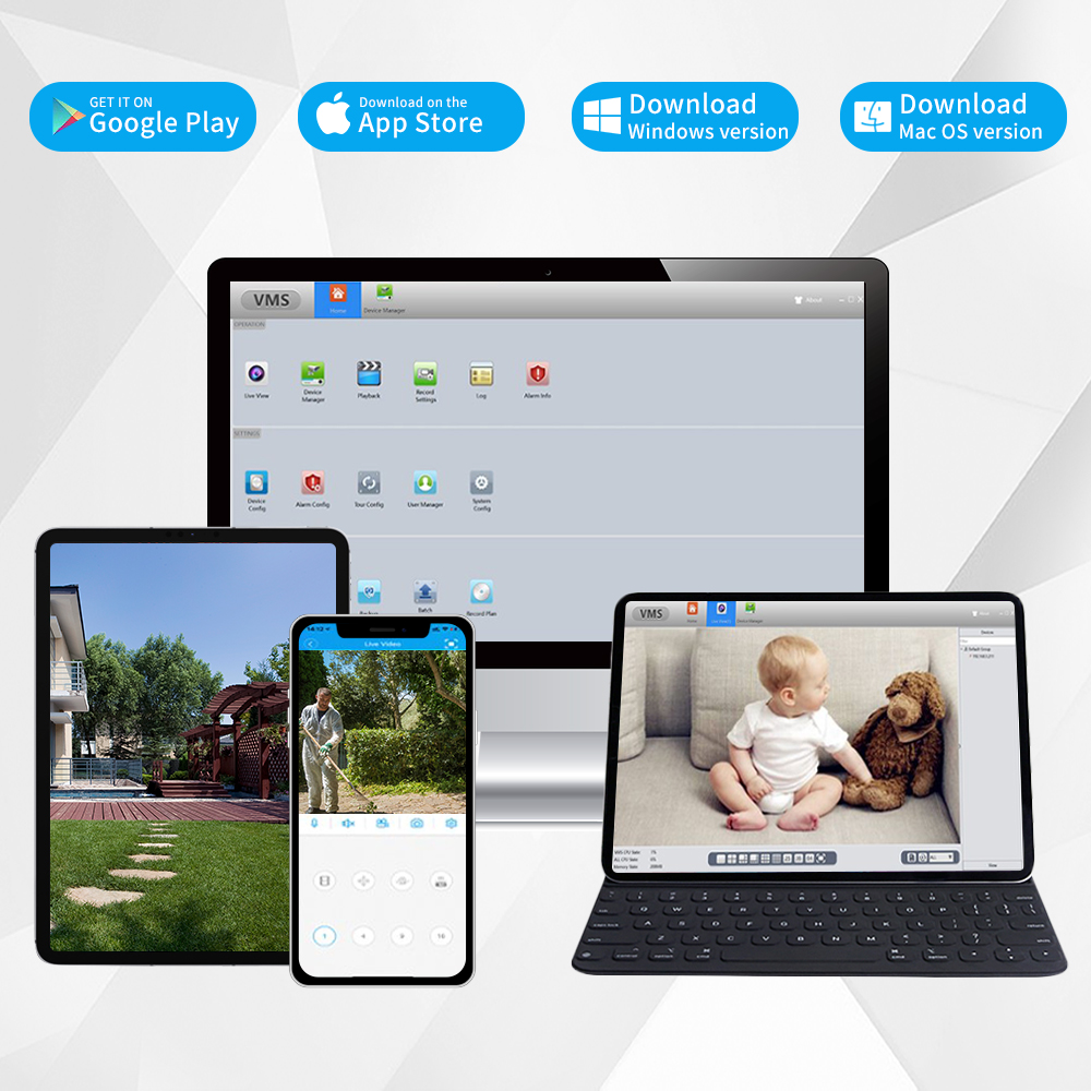 4K beveiligingscamera systeem  - Home Security Video Cameras recensie en prijs