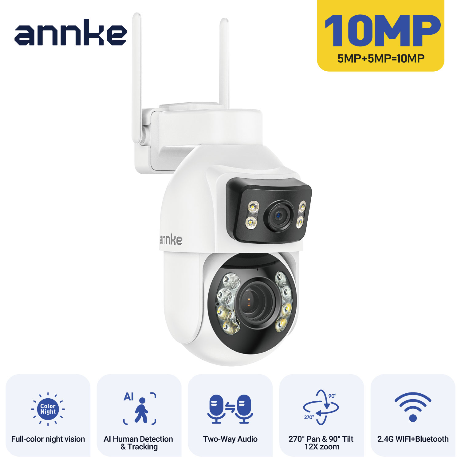 ANNKE 3 inch PTZ beveiligingsc - Home Security Google Camera recensie en prijs