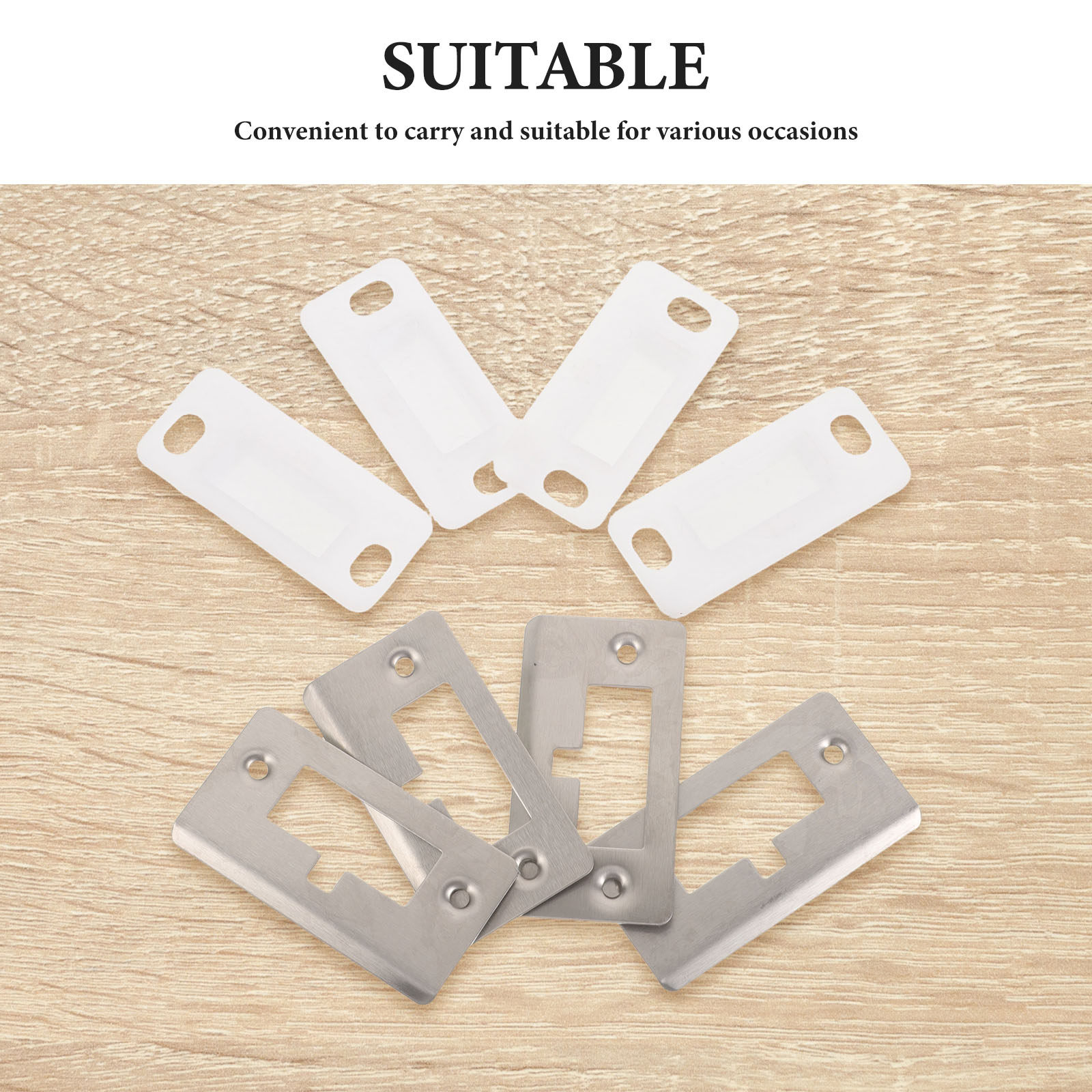 4 sets slotplaten van roestvri - Door Reinforcer Kit recensie en prijs