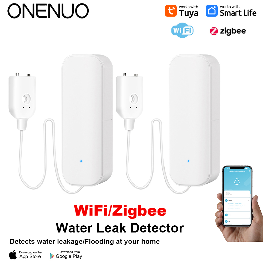 WiFi/Zigbee Watersensor Tuya L - Home Security With Monitoring recensie en prijs