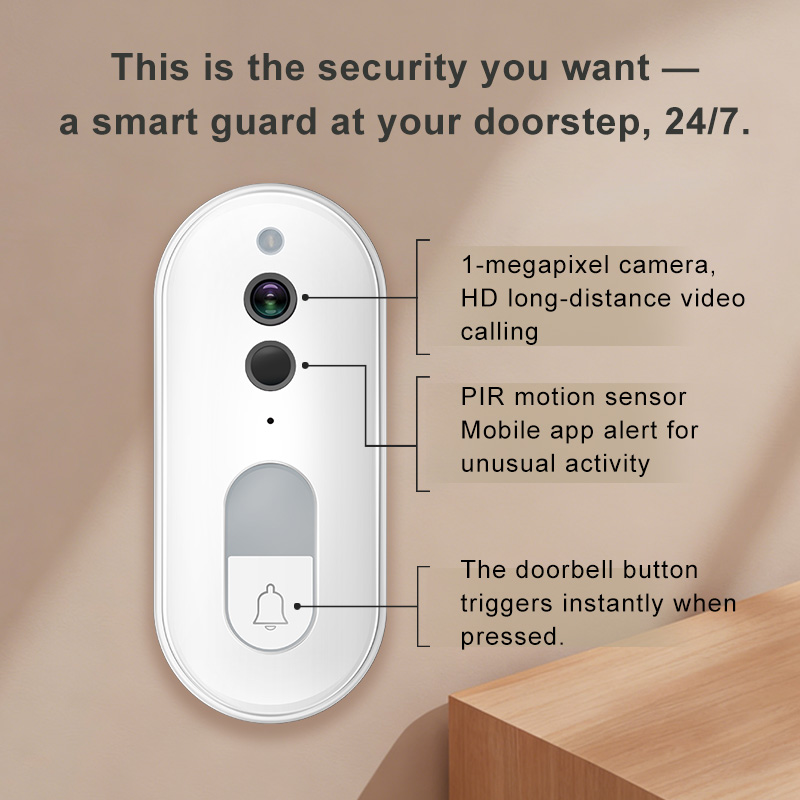 Tuya Smart Video Deurbel Draad - Home Security Google Camera recensie en prijs