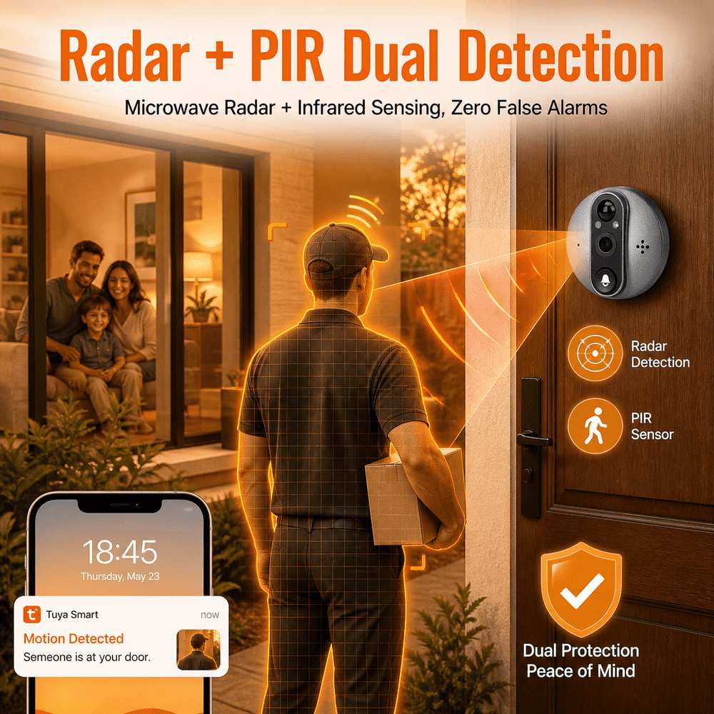 4,3 inch Tuya Smart Life 5MP M - Peephole Camera Viewer recensie en prijs