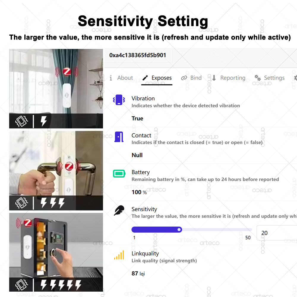 Smart ZigBee 3.0 Trillingssens - Home Security With Monitoring recensie en prijs