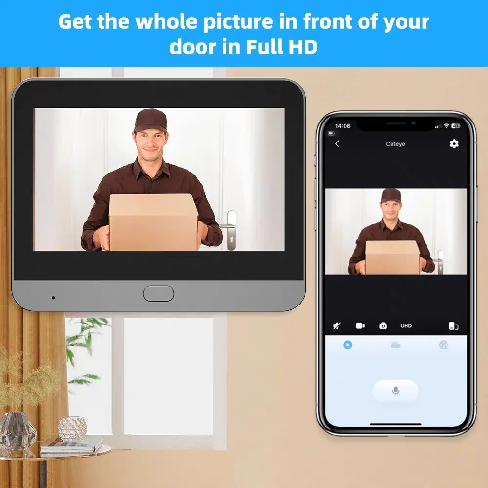 Tuya Smart 5MP deurcamera met  - Home Security Google Camera recensie en prijs