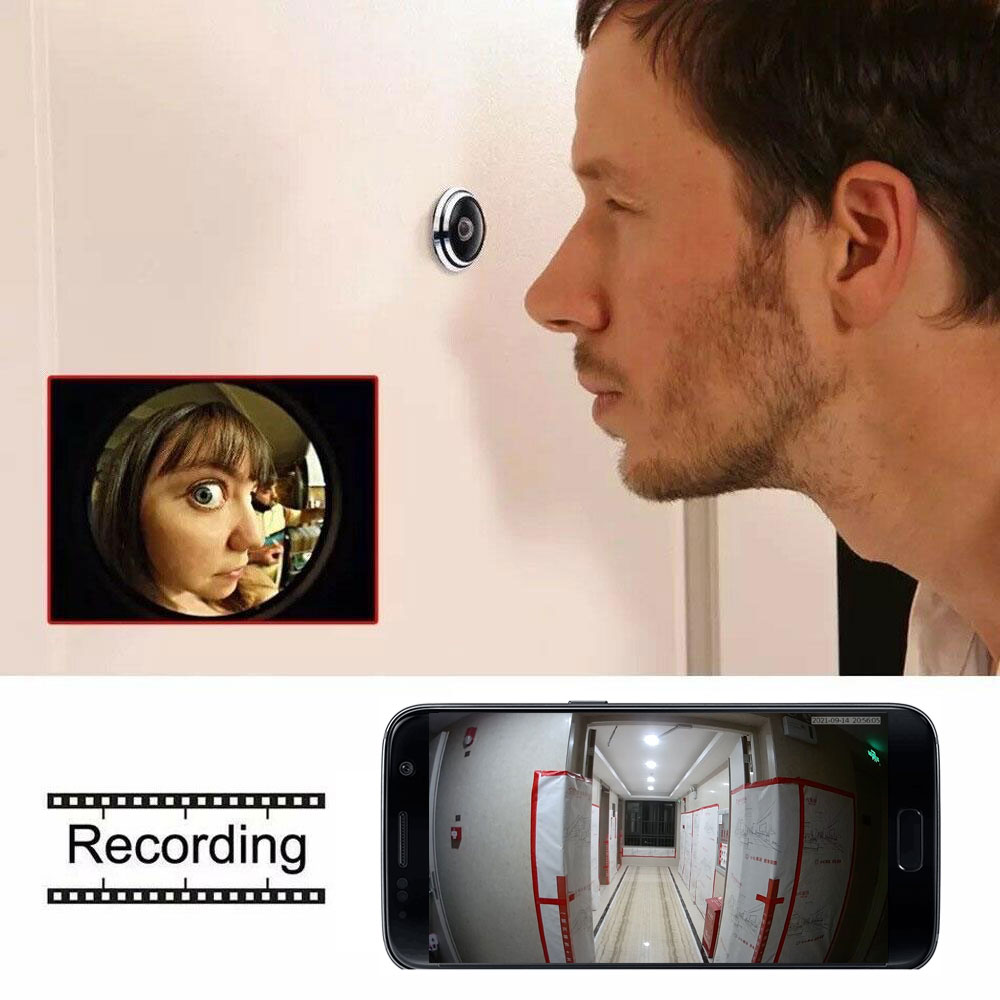 Nieuwe Tuya 5G Wifi Deurkijker - Peephole Camera Viewer recensie en prijs