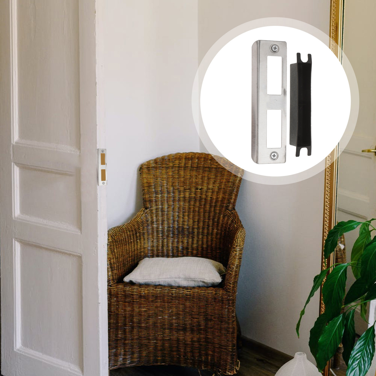 5 stuks roestvrijstalen deurga - Door Reinforcer Kit recensie en prijs