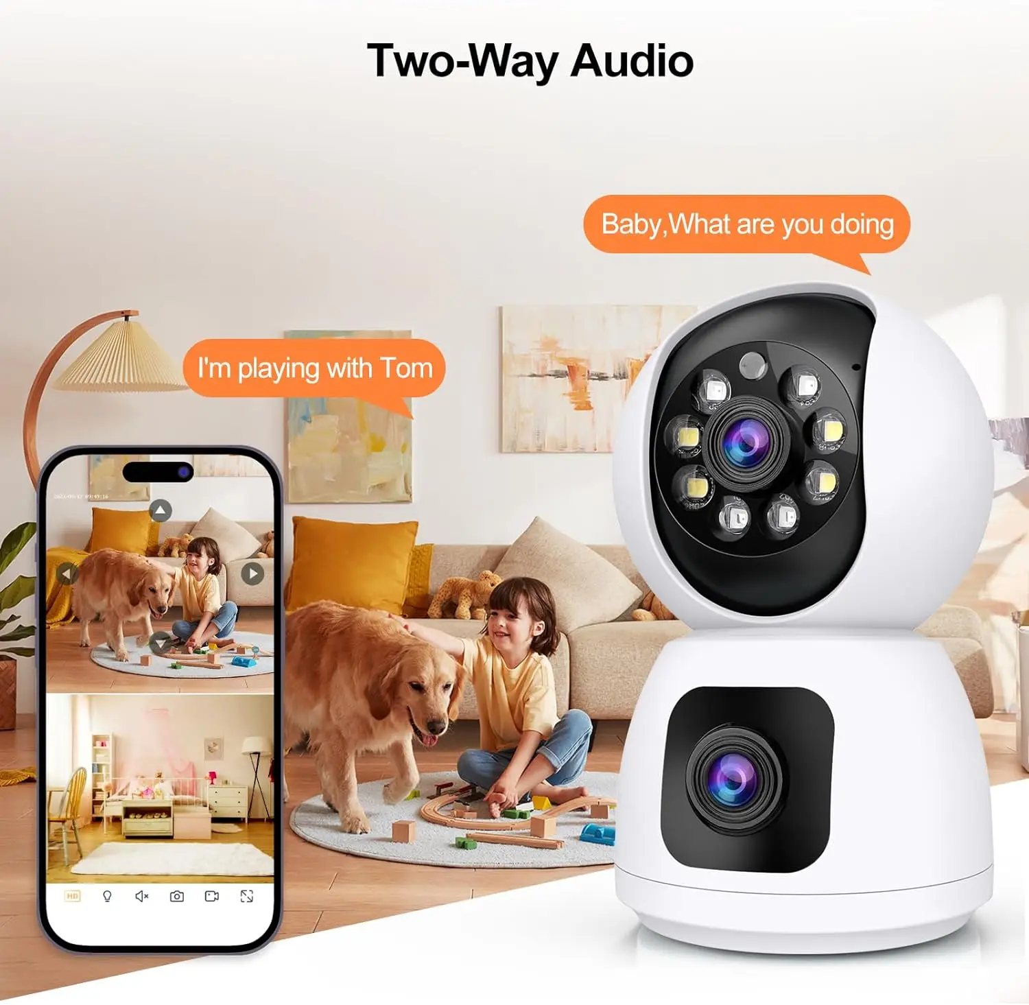 Tuya 4K 8MP HD WiFi Camera Ind - Home Security Google Camera recensie en prijs