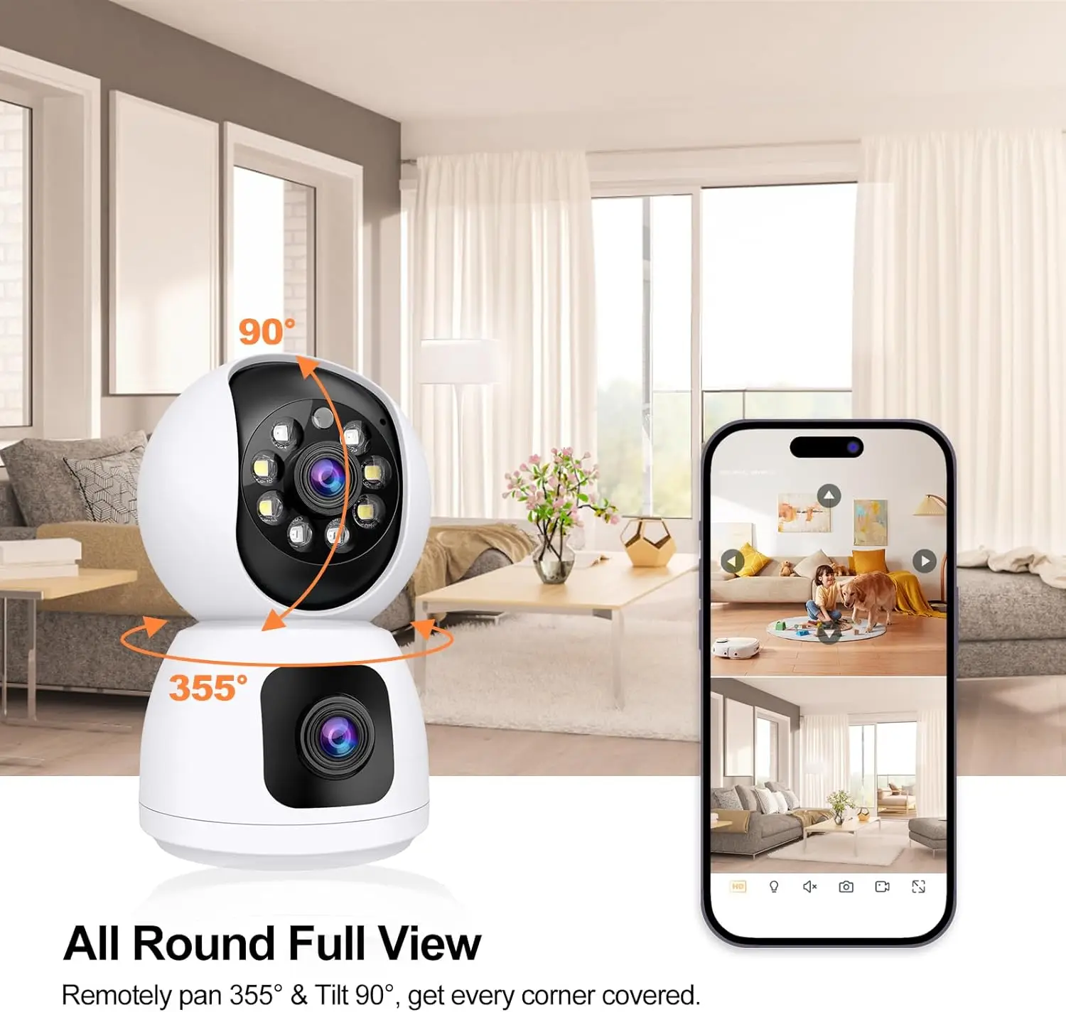 Tuya 4K 8MP HD WiFi Camera Ind - Home Security Google Camera recensie en prijs