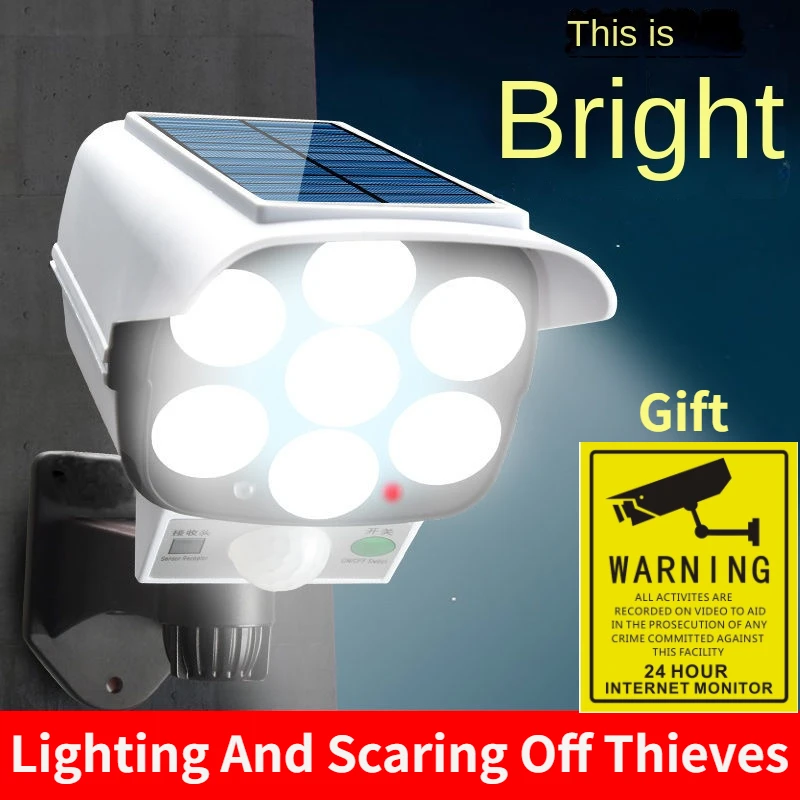 Outdoor Solar Light Bewegingss - Home Security With Monitoring recensie en prijs