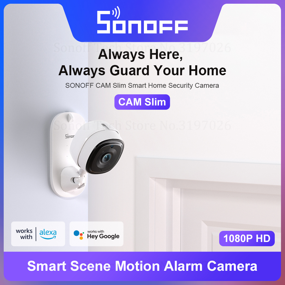 SONOFF 1080P HD Wi-Fi IOT Came - Home Security Google Camera recensie en prijs