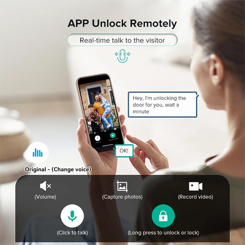 3D real-time intercom gezichts - Peephole Camera Viewer recensie en prijs