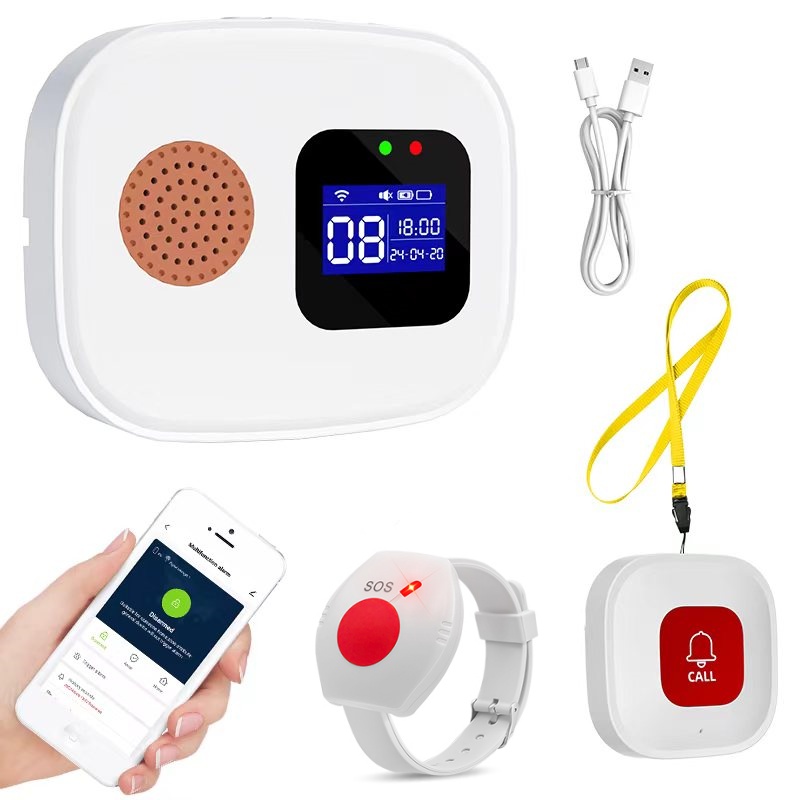 Noodoproepknop voor senioren,  - Home Security With Monitoring recensie en prijs