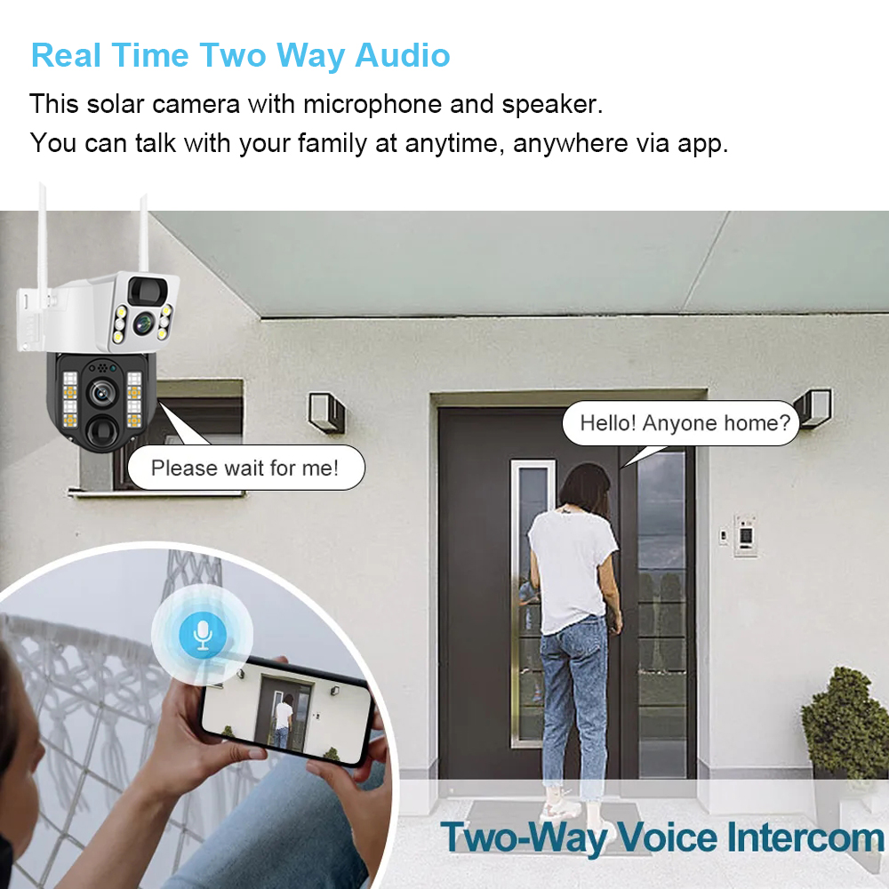 Wifi/4G Zonne-Camera Ip Cctv B - Home Security Video Cameras recensie en prijs
