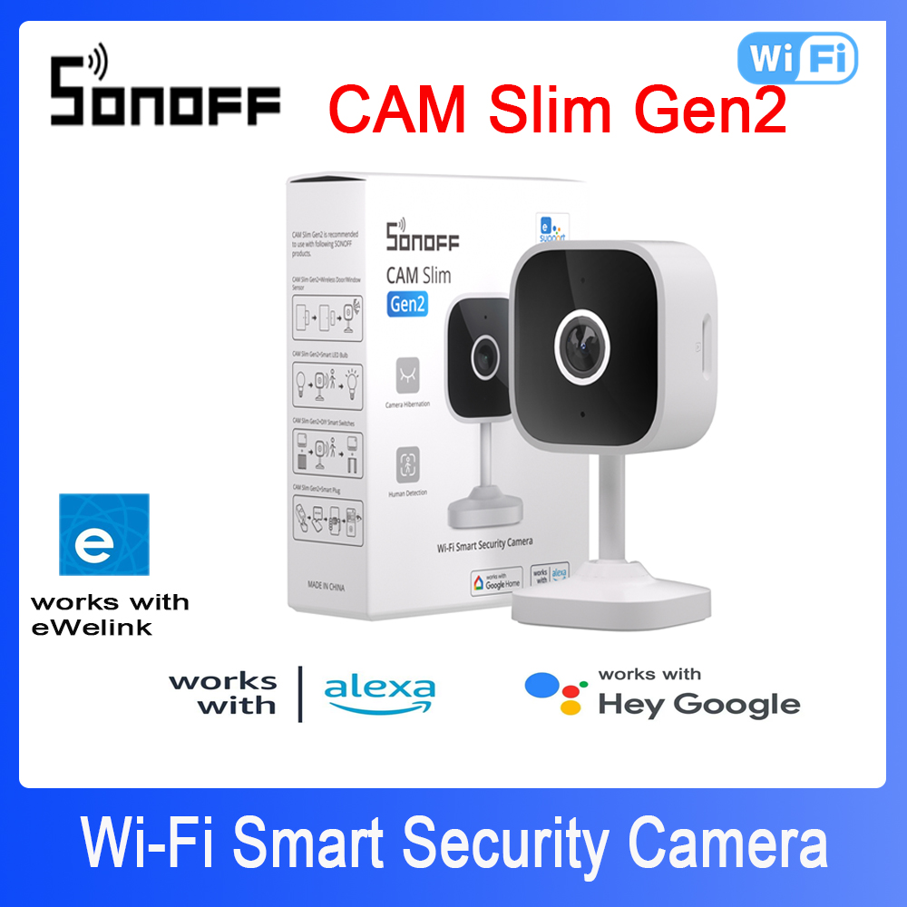 SONOFF CAM Slim Gen2 WiFi Smar - Home Security Google Camera recensie en prijs