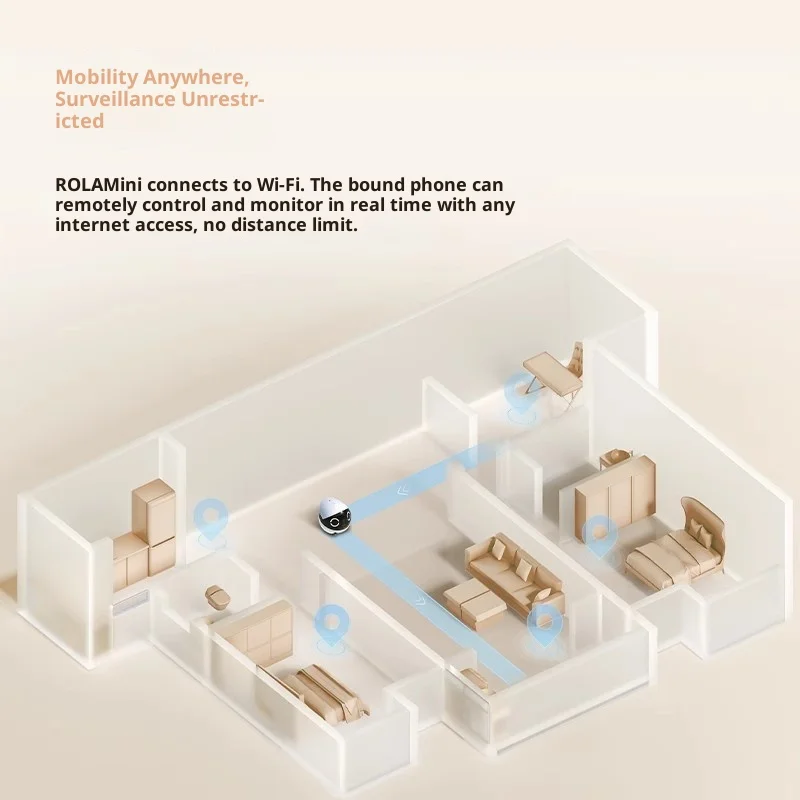 Enabot ROLA Mini Smart Robot I - Home Security With Monitoring recensie en prijs