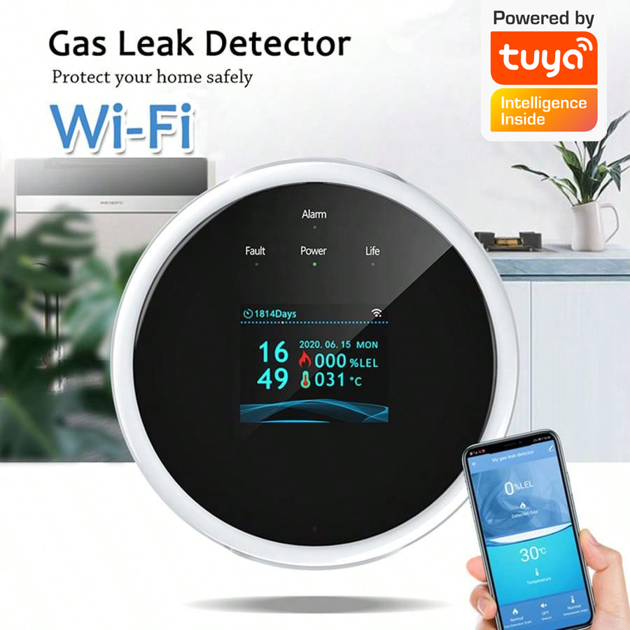 2.4G WiFi Gasalarmsensor Brand - Home Security With Monitoring recensie en prijs