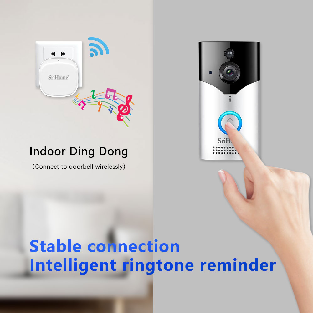 Srihome DH002 4MP 1440P Laag S - Peephole Camera Viewer recensie en prijs