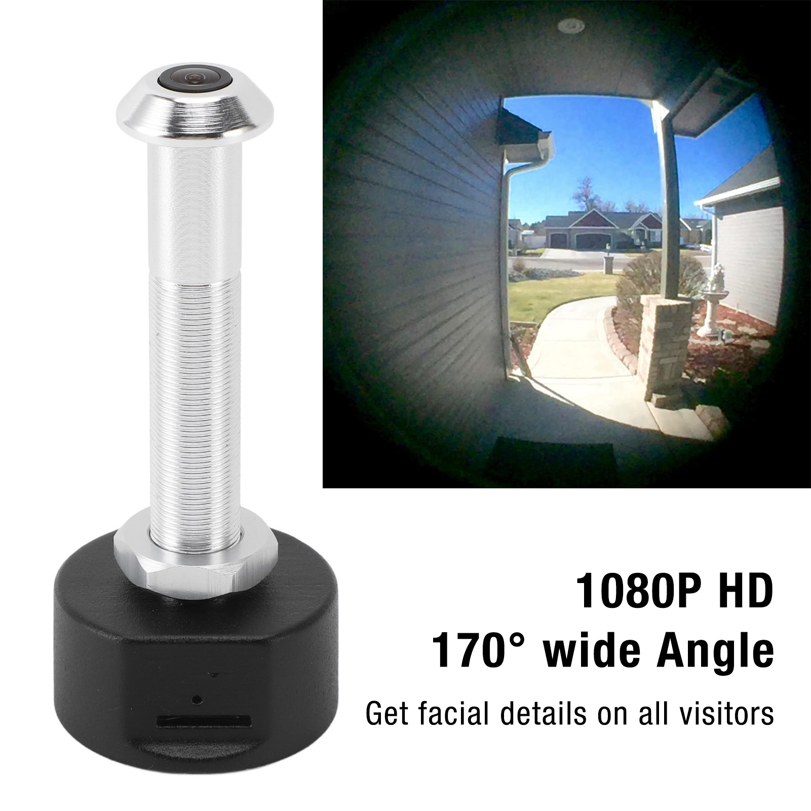 Digitale deurkijker 1080P HD a - Peephole Camera Viewer recensie en prijs