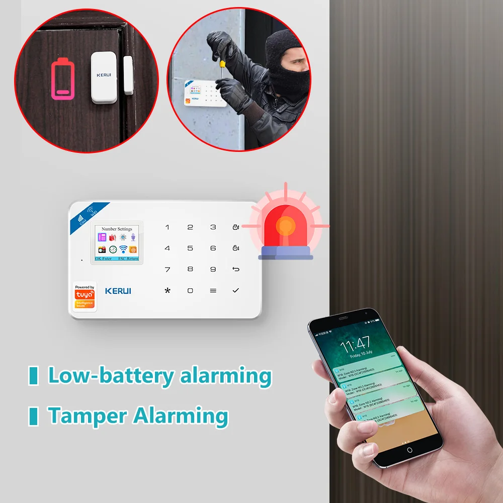 KERUI W181 Alarmsysteem Beveil - Home Security Google Camera recensie en prijs
