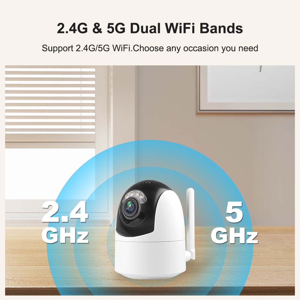 Tuya IP Camera 5G WIFI 6MP Ale - Home Security Google Camera recensie en prijs