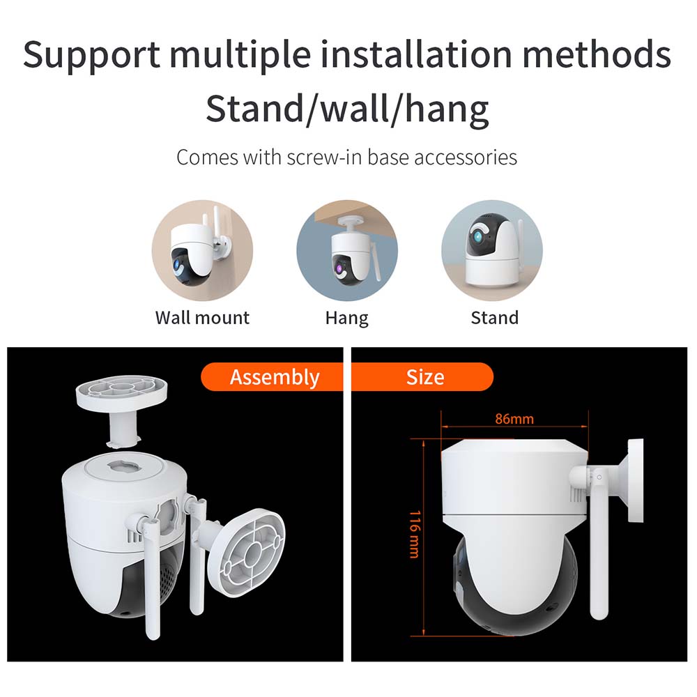 Tuya IP Camera 5G WIFI 6MP Ale - Home Security Google Camera recensie en prijs