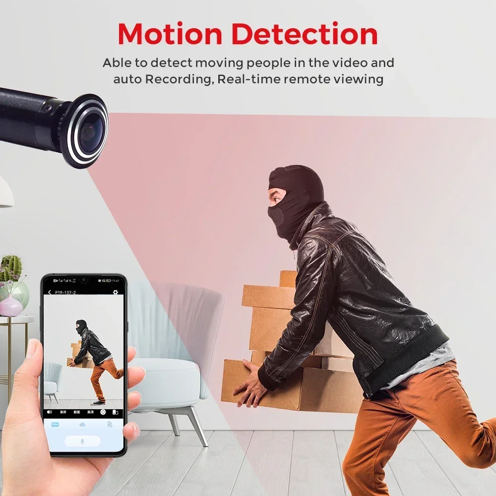 PEGATISAN 3MP Wifi Camera Tuya - Peephole Camera Viewer recensie en prijs