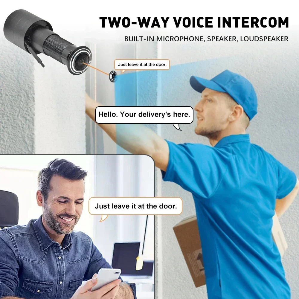 PEGATISAN 3MP Wifi Camera Tuya - Peephole Camera Viewer recensie en prijs